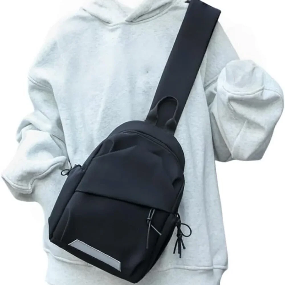 Small Crossbody Bag Nylon Lightweight Unisex Travel Sling Purse
